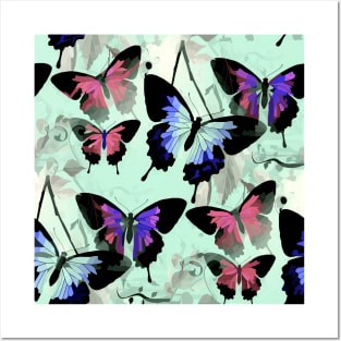 Realm of Sweet Morpho Butterflies Posters and Art